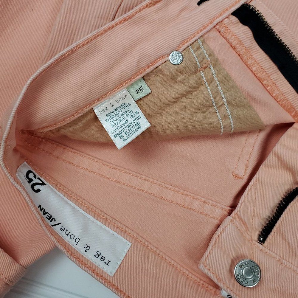 Rag & Bone High Rise Skinny Jeans NWT Size 25 - Picture 15 of 15